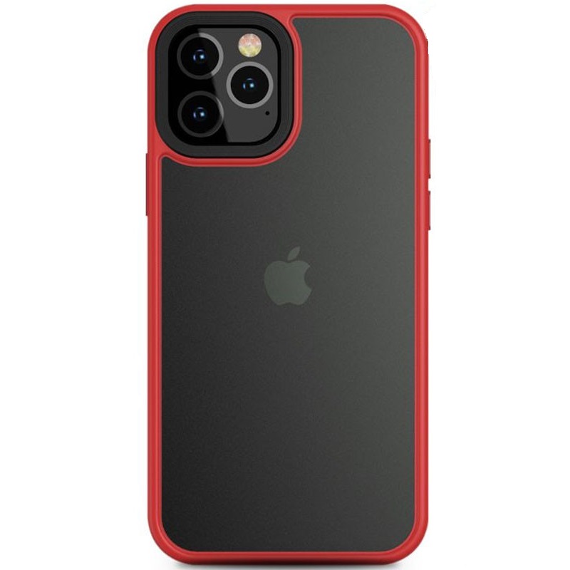 Чохол TPU+PC Metal Buttons для Apple iPhone 11 Pro (5.8") (Червоний) - Зображення 4