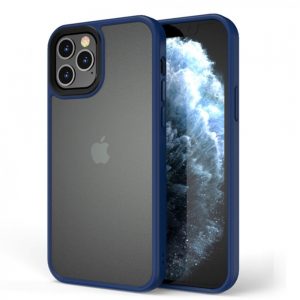 Чохол TPU+PC Metal Buttons для Apple iPhone 13 Pro (6.1") (Синій)