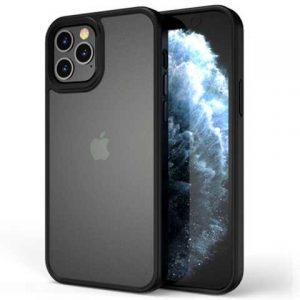 Чохол TPU+PC Metal Buttons для Apple iPhone 13 Pro Max (6.7") (Чорний)