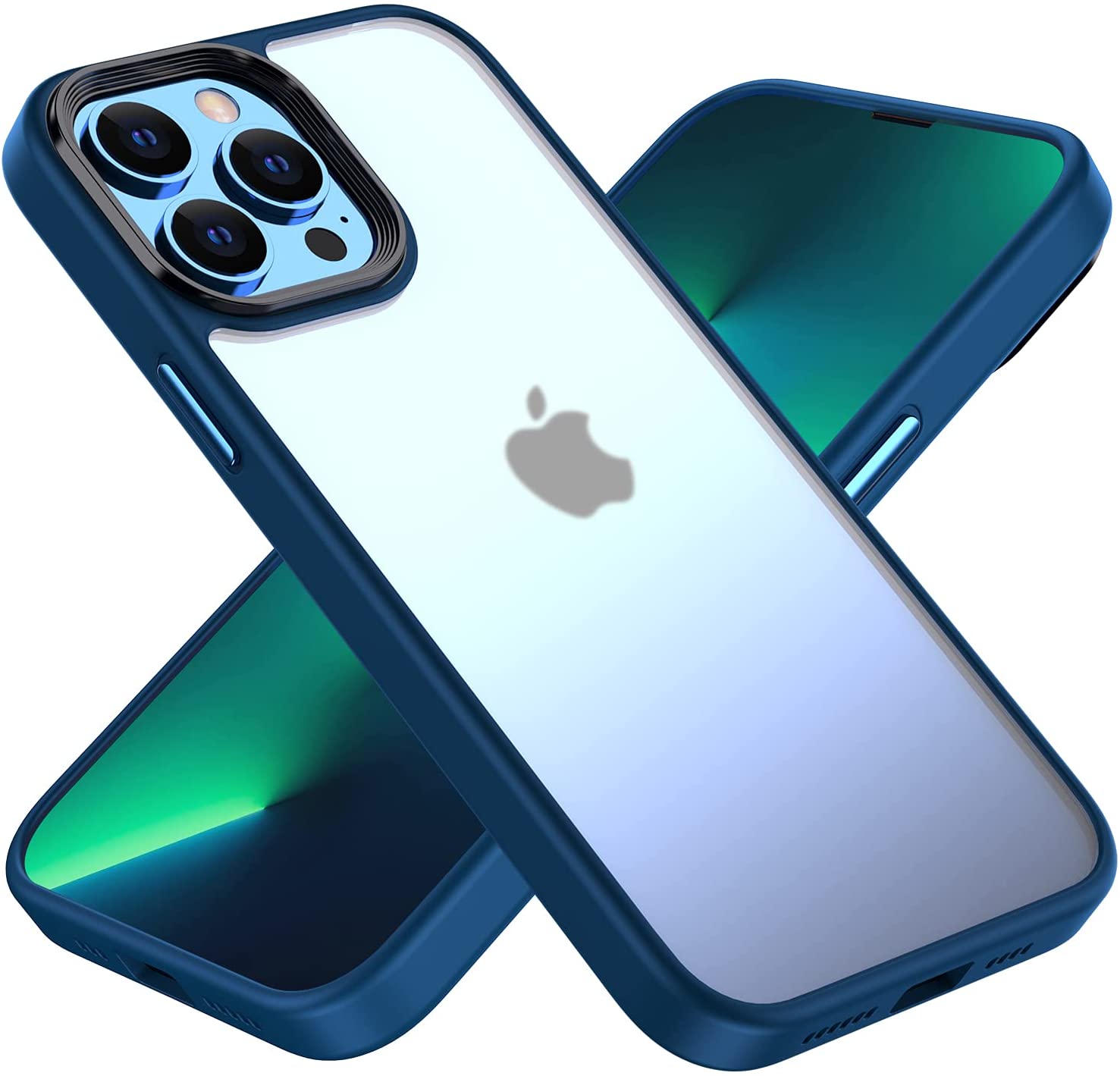 Чохол TPU+PC Metal Buttons для Apple iPhone 11 Pro (5.8") (Синій) - Зображення 4