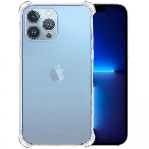 Чохол GETMAN Ease logo посилені кути для Apple iPhone 13 Pro Max (6.7") Прозорий