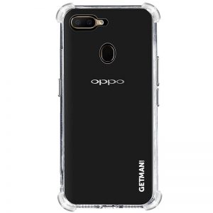 Чохол GETMAN Ease logo посилені кути для Oppo A5s / Oppo A12 Прозорий