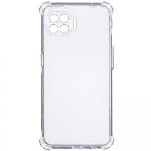 Чохол GETMAN Ease logo посилені кути для Oppo A73 Прозорий