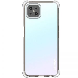 Чохол GETMAN Ease logo посилені кути для Oppo A92s Прозорий