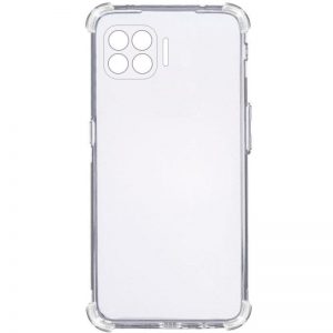 Чохол GETMAN Ease logo посилені кути для Oppo Reno 4 Lite/A73/A93 Прозорий