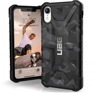 Чохол ударостійкий UAG Pathfinder камуфляж для Apple iPhone XR (6.1") (Сірий)