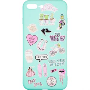 Чохол Print для iPhone 7/8/SE М'ятний