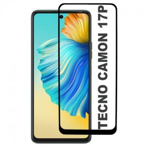 Захисне скло для TECNO Camon 17 Full Glue (0.3 мм, 2.5D, чорний)