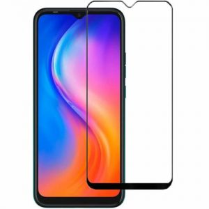 Захисне скло для TECNO Spark 7 Full Glue (0.3 мм, 2.5D, чорний)