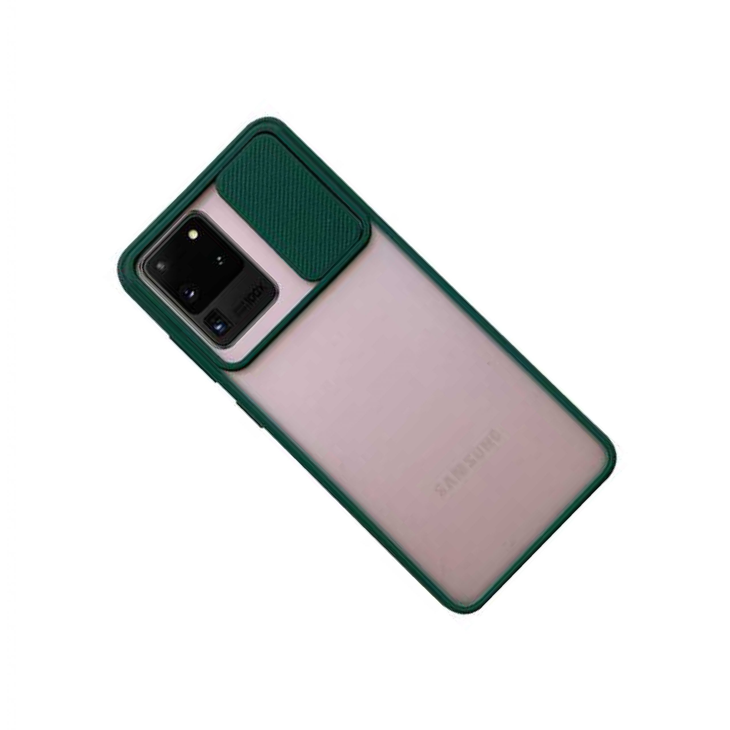 Чохол Camshield mate TPU зі шторкою для камери для Samsung Galaxy S20 Ultra (Зелений) - Зображення 2