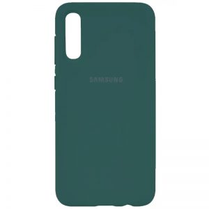 Чохол Full Soft without Logo для Samsung A307/A30s/А50 Темно-зелений