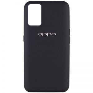 Чохол Original Silicone для Oppo A74 4G Чорний