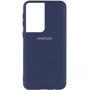 Чохол Original Soft для Samsung G998 (S21 Ultra) Темно -синій