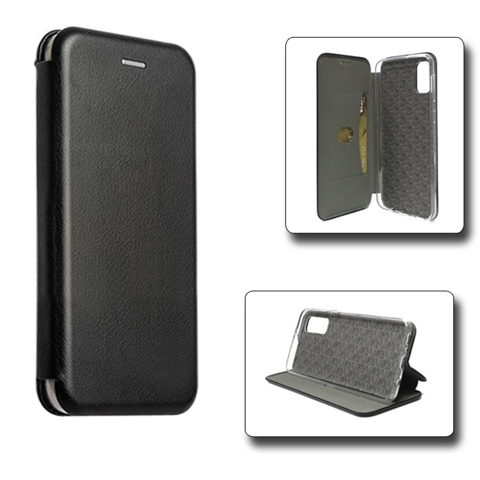 Чохол книжка G-Case для Samsung A415 (A41) Чорний - Зображення 3