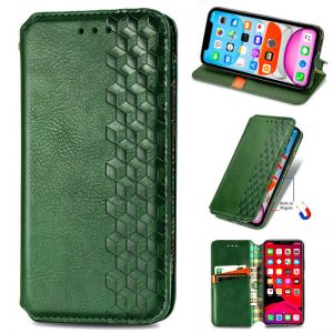Чохол книжка шкіряний GETMAN Cubic (PU) для Xiaomi Poco M3/Redmi 9T (Зелений)
