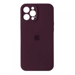 Чохол оригінальний для iPhone 13 Full Camera (Бордовий / Plum)