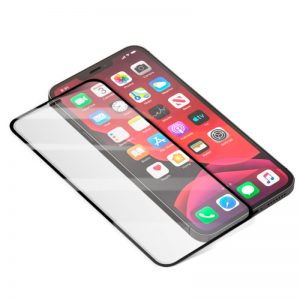 Захисне скло для APPLE iPhone 12/12 Pro (0.3 мм, 4D чорний) Люкс