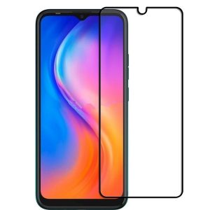 Захисне скло для TECNO Spark 6 Go Full Glue (0.3 мм, 2.5D, чорний)