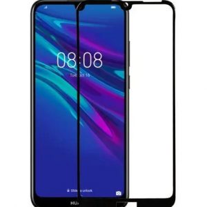 Захисне скло для HUAWEI Y6 Pro (2019) / Y6 (2019) / Honor 8A (0.3 мм, 4D ARC чорний) Люкс