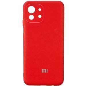 Чохол Full Soft without Logo для Xiaomi Mi 11 Lite Червоний