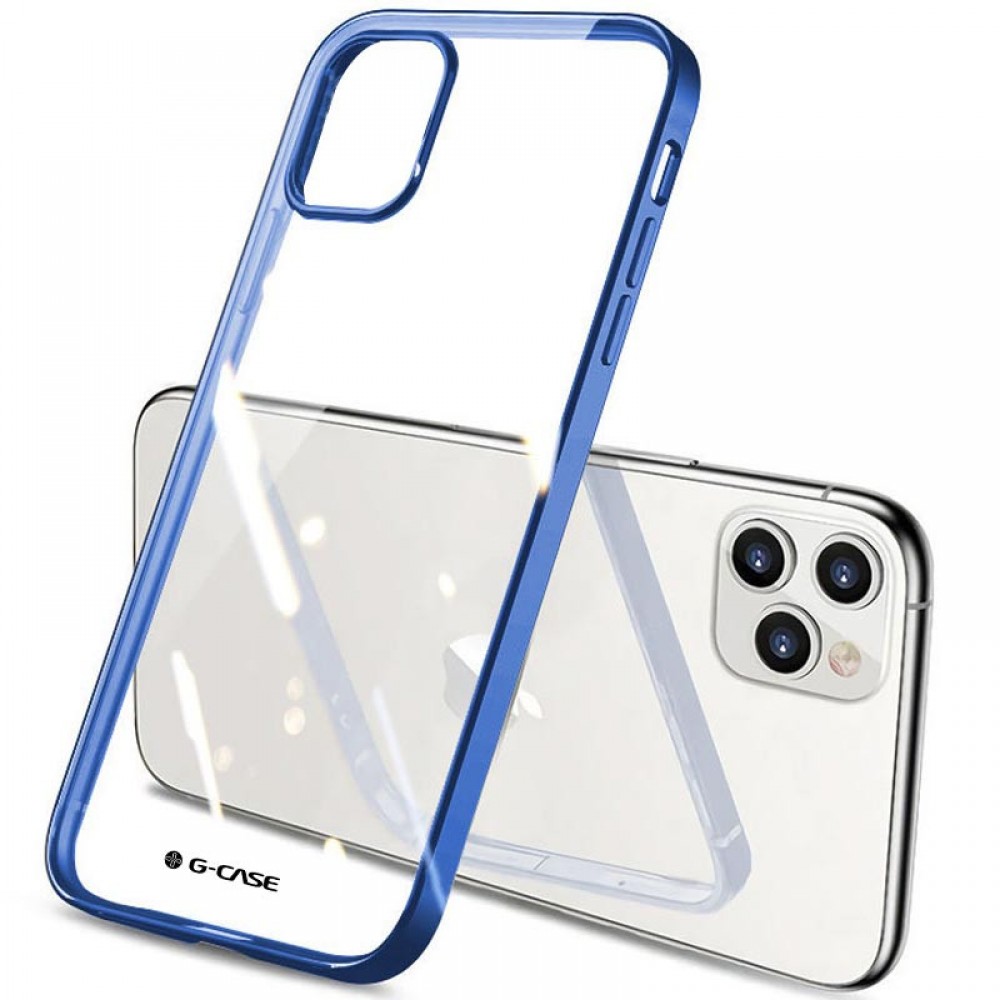 Чохол G-Case Shiny для Apple iPhone 12 Pro / 12 (6.1") (Синій)