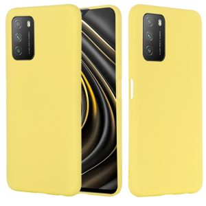 Чохол Original Silicone для Xiaomi Poco M3/Redmi 9T Жовтий