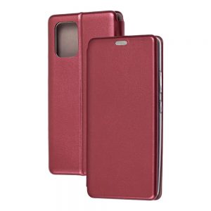 Чохол книжка G-Case для Samsung S10 Lite ( A91) Марсала