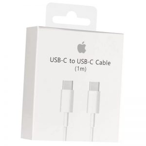 Кабель USB Apple Type-C to Type-C 1м (Box) White
