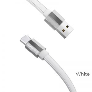 Кабель USB Borofone BU8 Micro 1,2m 2.4A Білий