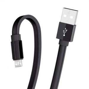 Кабель USB Borofone BU8 Micro 1,2m 2.4A Чорний