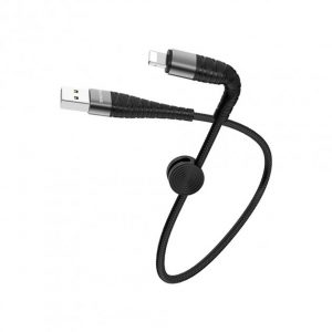 Кабель USB Borofone BX32 Lightning 0.25m Чорний