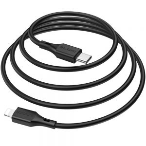 Кабель USB Borofone BX49 Type-C на Lightning 1m 3A Чорний