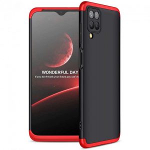 Чохол пластиковий GKK LikGus 360 (opp) для Samsung Galaxy A22 4G / M32 (Чорний / Червоний)