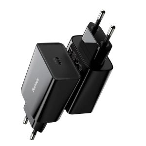 Мережевий зарядний пристрій Baseus Speed Mini Quick Charger 1C 20W EU Чорний