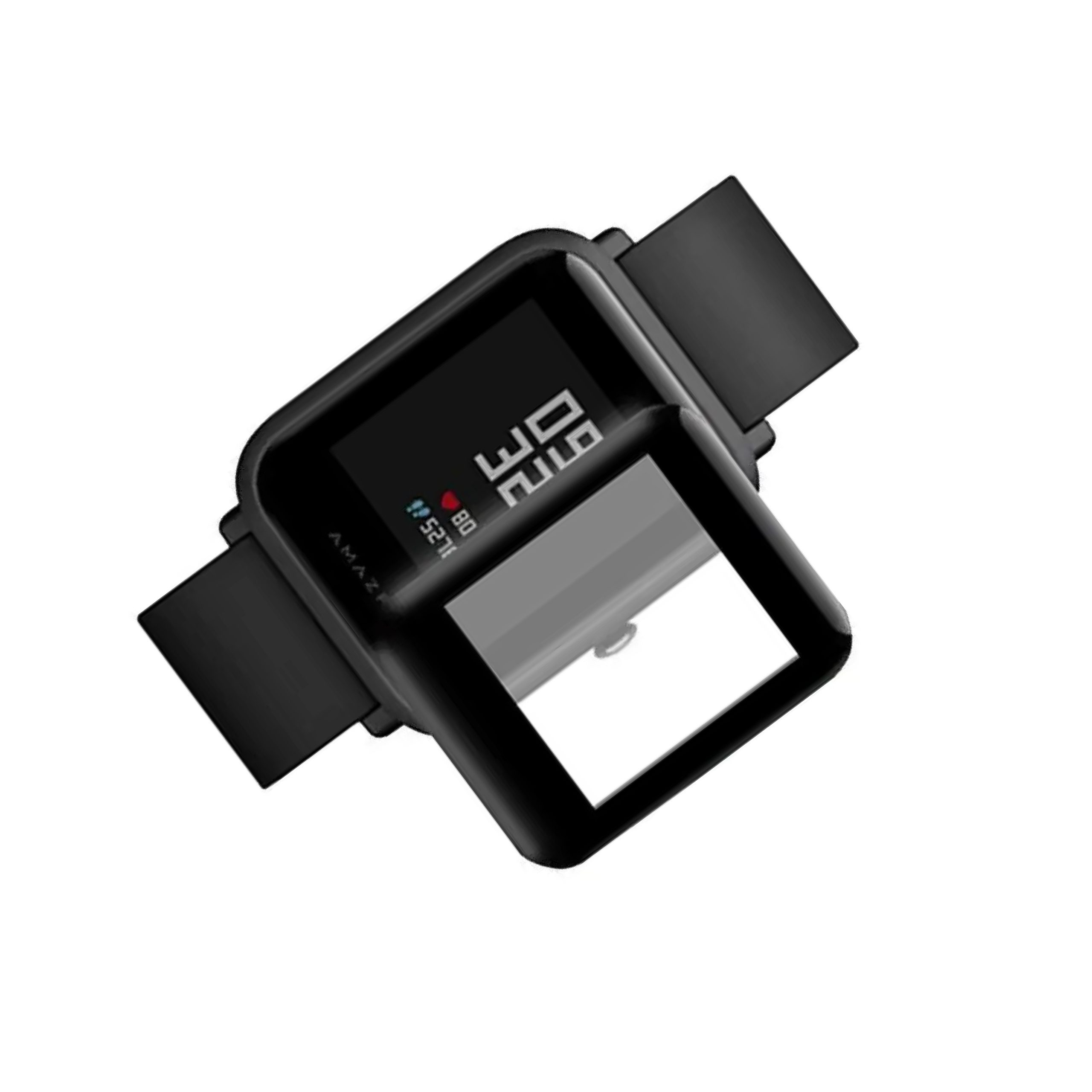 Захисна плівка полімерна для Xiaomi Amazfit Bip S Lite (Full Glue) (Чорний) - Зображення 3