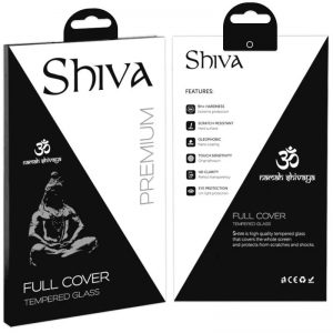 Захисне скло Shiva (Full Cover) для Apple iPhone 12 Pro/12 (6.1") (Чорний)