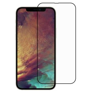 Захисне скло для APPLE iPhone 13/13 Pro/14/16e Full Glue (0.3 мм, 2.5D, чорний)