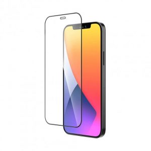 Захисне скло для APPLE iPhone 13 Pro Max / 14 Plus Full Glue (0.25 мм, 2.5D, чорний) Люкс