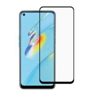 Захисне скло для Oppo A74 4G Full Glue (0.3 мм, 2.5D, чорний)