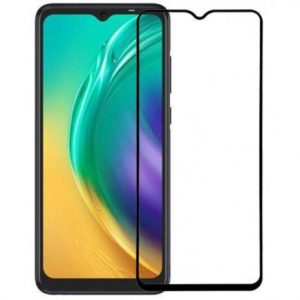 Захисне скло для TECNO POP 4 Pro Full Glue (0.3 мм, 2.5D, чорний)