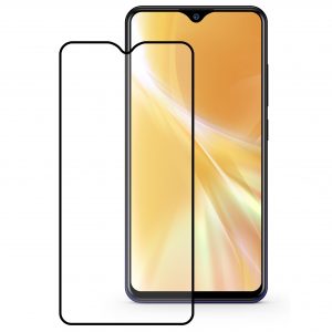 Захисне скло для Vivo Y91c / Y91i / Y93 / Y95 Full Glue Lion (0.3 мм, 2.5D, чорне)