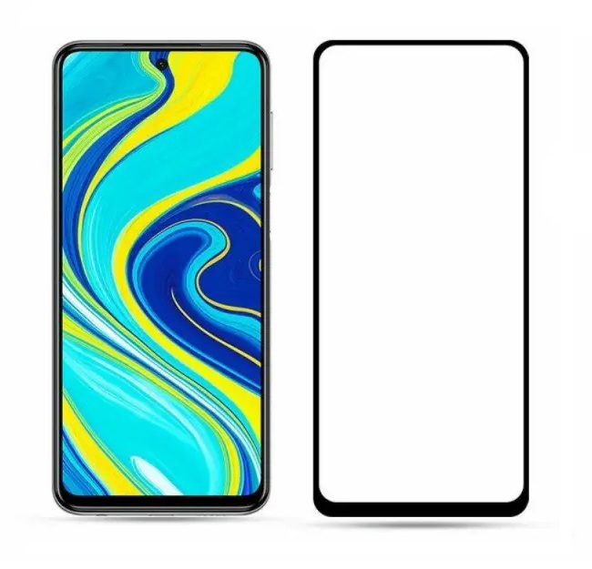 Захисне скло для XIAOMI Redmi 10/Poco M3 Pro/Note 10 5G/Mi 11 Lite/Oppo A54/Oppo A52/Oppo A93/Oppo Reno 4 Lite Full Glue (0.3 мм, 2.5D, чорний) - Зображення 4