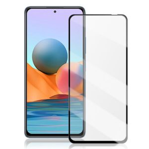 Захисне скло для XIAOMI Redmi Note 10/10S/Note 11/Oppo Reno 7/Oppo A54/Oppo A78/Reno 8 T Full Glue (0.3 мм, 2.5D, чорний)