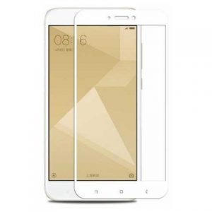 Захисне скло для Xiaomi Redmi Note 4x Full Glue (0.25 мм, 2.5D, білий) Люкс
