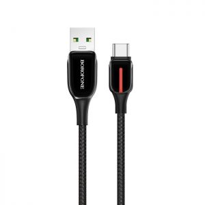 Кабель USB Borofone BU14 Type-C 1,2m 5A Чорний