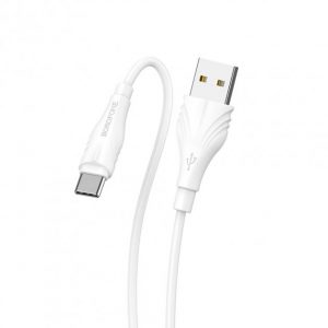 Кабель USB Borofone BX18 Type-C 1m Білий