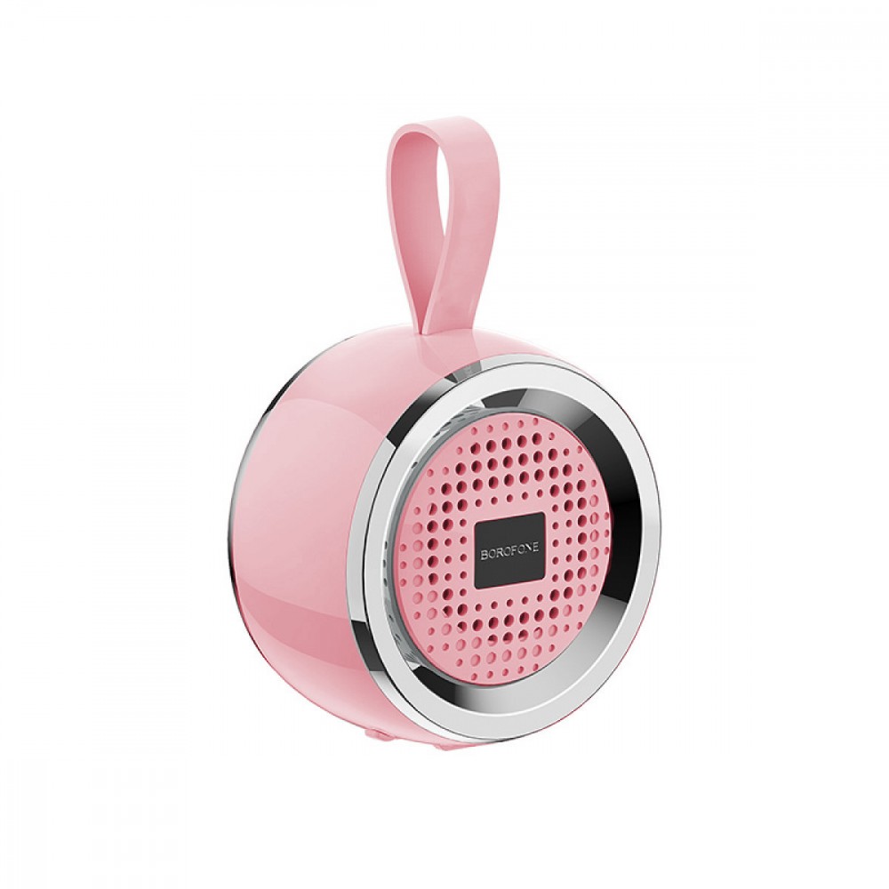 Колонка Bluetooth Borofone BR2 Рожевий - Зображення 4