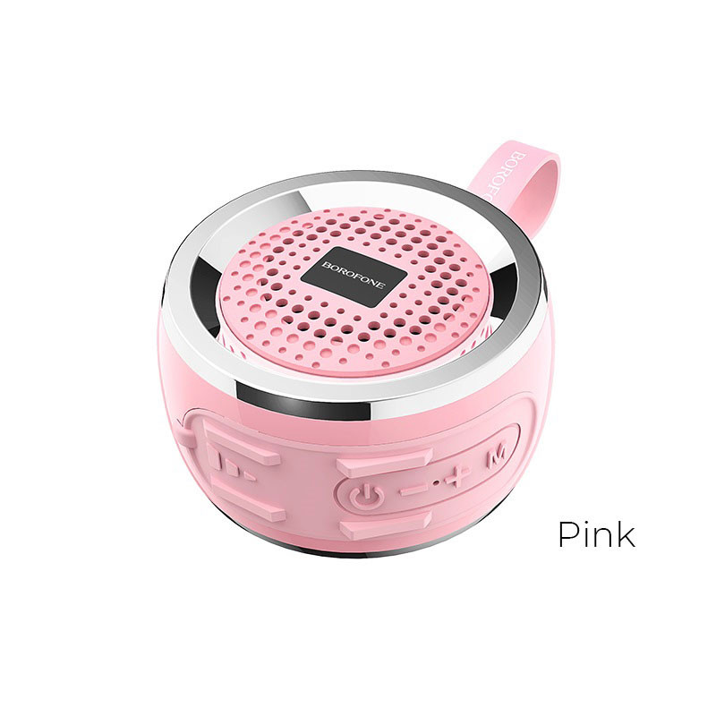 Колонка Bluetooth Borofone BR2 Рожевий - Зображення 3