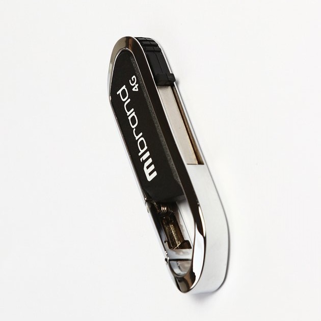 Флеш-пам'ять Mibrand Aligator 4Gb USB 2.0 Чорний - Зображення 4