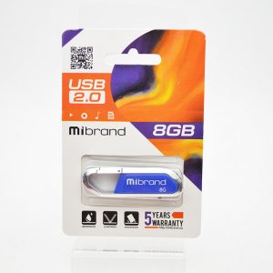 Флеш-пам'ять Mibrand Aligator 8Gb USB 2.0 Синій